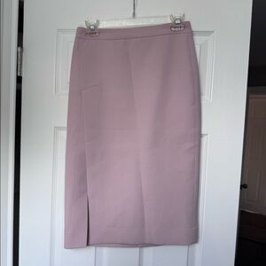 BCBG Pencil Skirt with Side Slit Pink